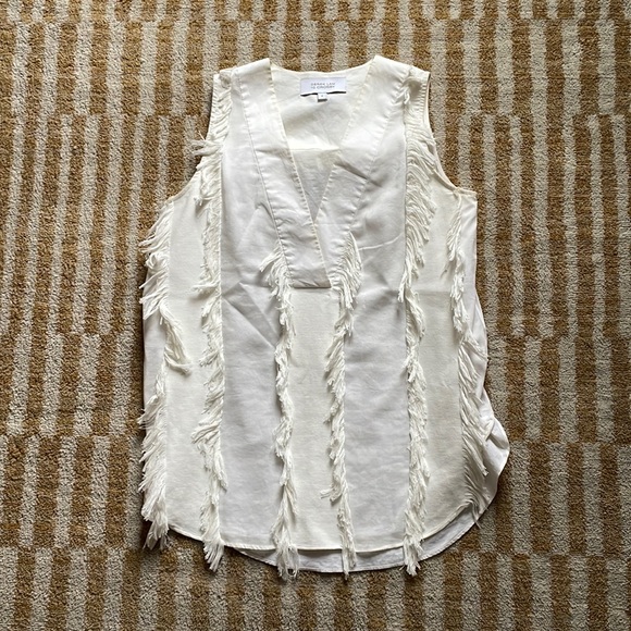 Derek Lam 10 Crosby Fringe Tank - Picture 3 of 5